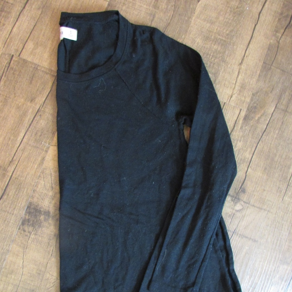 Hollister Black Long-Sleeve Top